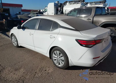 2023 Nissan Sentra S Xtronic Cvt z USA, uszkodzony, nr VIN 3N1AB8BV8PY225663